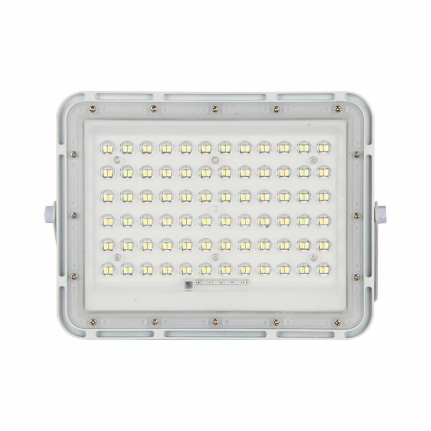 Projecteur solaire LED extérieur à intensité variable LED/15W/3,2V IP65 4000K blanc + télécommande