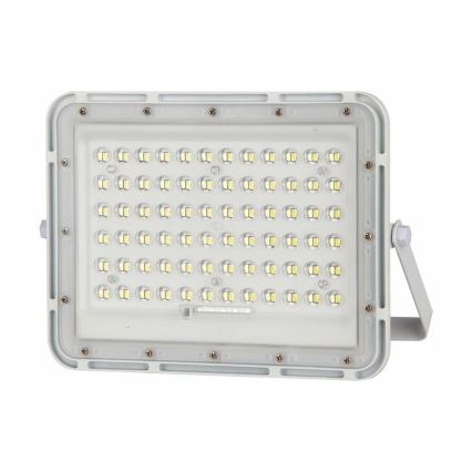 Projecteur solaire LED extérieur à intensité variable LED/15W/3,2V IP65 4000K blanc + télécommande