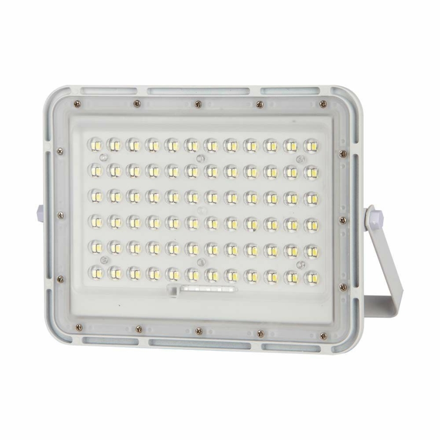 Projecteur solaire LED extérieur à intensité variable LED/15W/3,2V IP65 4000K blanc + télécommande
