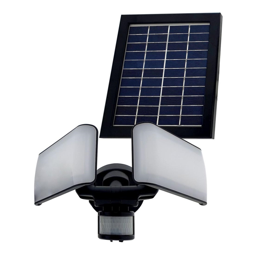 Projecteur solaire pour extérieur avec détecteur LED/20W/5,5V 2400 mAh IP44