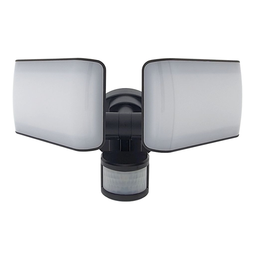 Projecteur solaire pour extérieur avec détecteur LED/20W/5,5V 2400 mAh IP44
