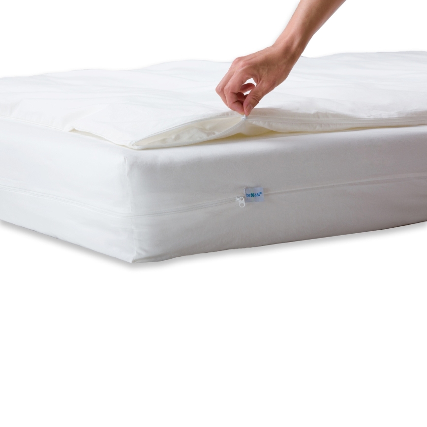 ProtecSom - Protège-couette anti-acariens 140x200 cm