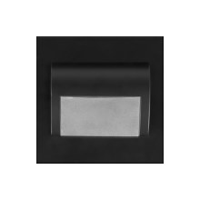 ProVero ID-1153 - Luminaire d'escalier LED DECORUS LED/1,2W/12V noir