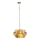 PTMD - Lustre à chaîne ZANTH 1xE27/40W/230V Ø 52 cm doré