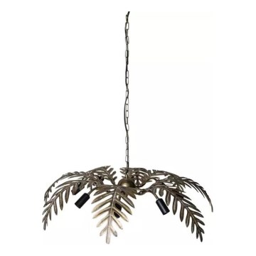 PTMD - Lustre sur chaîne MOIRA 8xE27/40W/230V Ø 77 cm