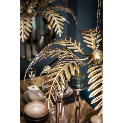 PTMD - Lustre sur chaîne MOIRA 8xE27/40W/230V Ø 77 cm