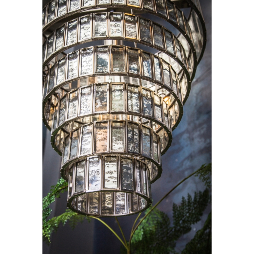 PTMD - Suspension à chaîne CEYLIN 1xE27/40W/230V Ø 40 cm
