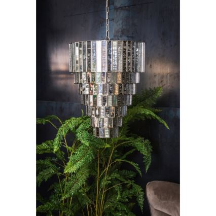 PTMD - Suspension à chaîne CEYLIN 1xE27/40W/230V Ø 40 cm
