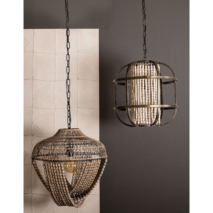 PTMD - Suspension à chaîne JULY 1xE27/40W/230V Ø 42 cm