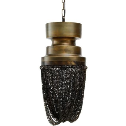 PTMD - Suspension sur chaîne ZELIVO 1xE27/40W/230V Ø 25 cm