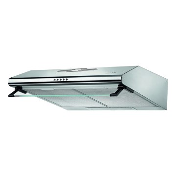 Pyramis 65029502 - Hotte aspirante STANDARD 60 cm en inox à double moteur