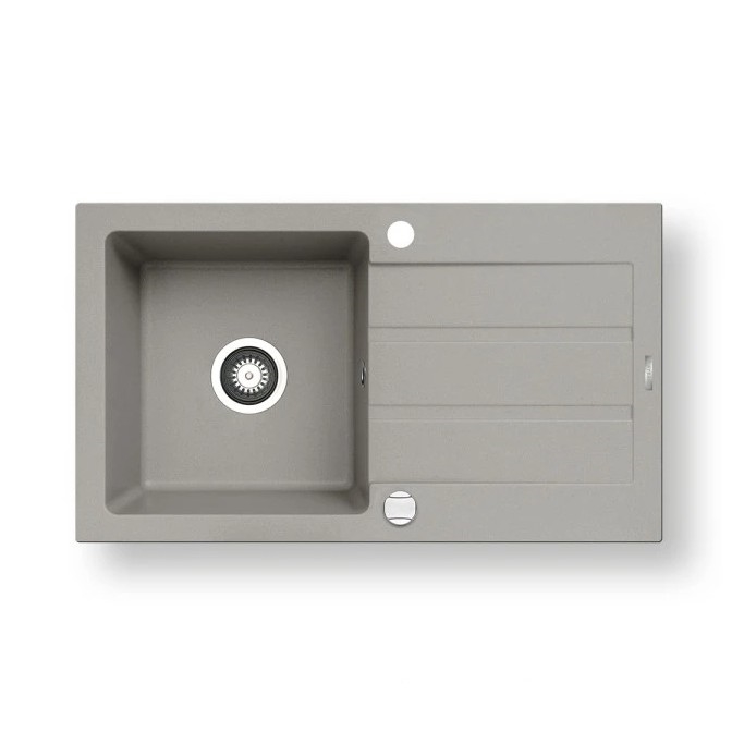 Pyramis 70053701 - Évier de cuisine NEXT 76x44 cm granit/gris