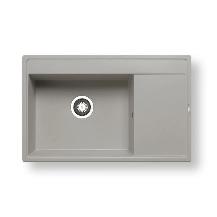 Pyramis 70058701 - Évier de cuisine CAMEA 79x50 cm granit/gris