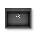 Pyramis 70094201 - Évier de cuisine SIROS 67x51,5 cm  granit/noir