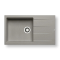 Pyramis 70107211 - Évier de cuisine ATHLOS 86x50 cm granit/gris