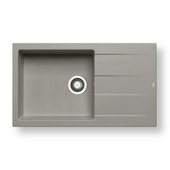 Pyramis 70107211 - Évier de cuisine ATHLOS 86x50 cm granit/gris