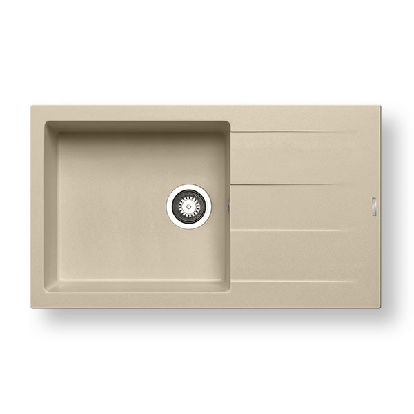 Pyramis 70107311 - Évier de cuisine ATHLOS 86x50 cm granit/beige