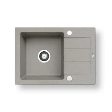 Pyramis 70166001 - Évier de cuisine NEXT 62x44 cm granit/gris