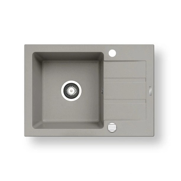 Pyramis 70166001 - Évier de cuisine NEXT 62x44 cm granit/gris