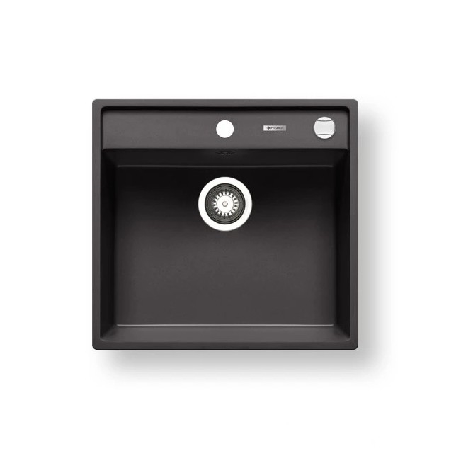 Pyramis 70168301 - Évier de cuisine CAMEA 50x53 cm granit/noir