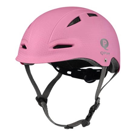 QPlay - Casque enfant MANBO taille M rose