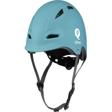 QPlay - Casque enfant MANBO, taille S, bleu