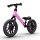 QPlay - Draisienne avec éclairages LED aux roues SPARK rose