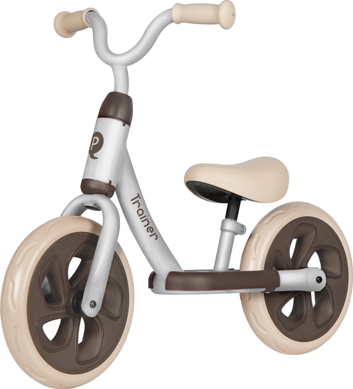 QPlay - Draisienne TRAINER argentée