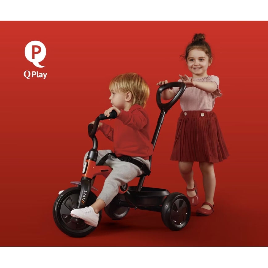 QPlay - QPlay - Tricycle pour enfant ANT PLUS rose