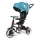 QPlay - Tricycle 3-en-1 pour enfants RITO EVO turquoise