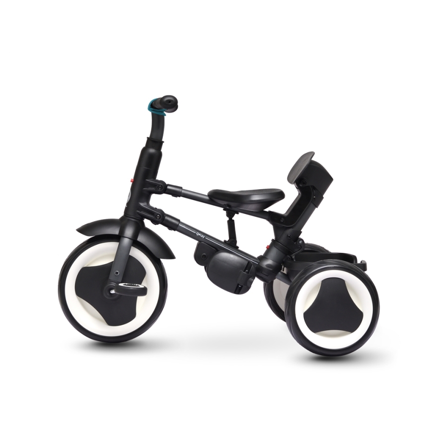 QPlay - Tricycle 3-en-1 pour enfants RITO EVO turquoise