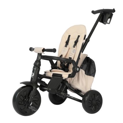 QPlay - Tricycle 5-en-1 pour enfant NOVA MAX beige