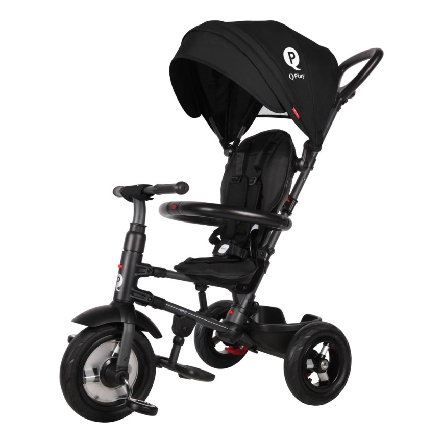 QPlay - Tricycle enfant 3en1 RITO AIR noir