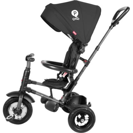 QPlay - Tricycle enfant 3en1 RITO AIR noir