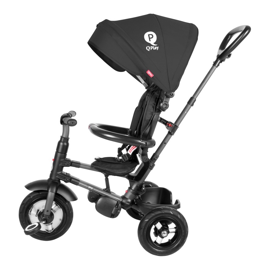 QPlay - Tricycle enfant 3en1 RITO AIR noir