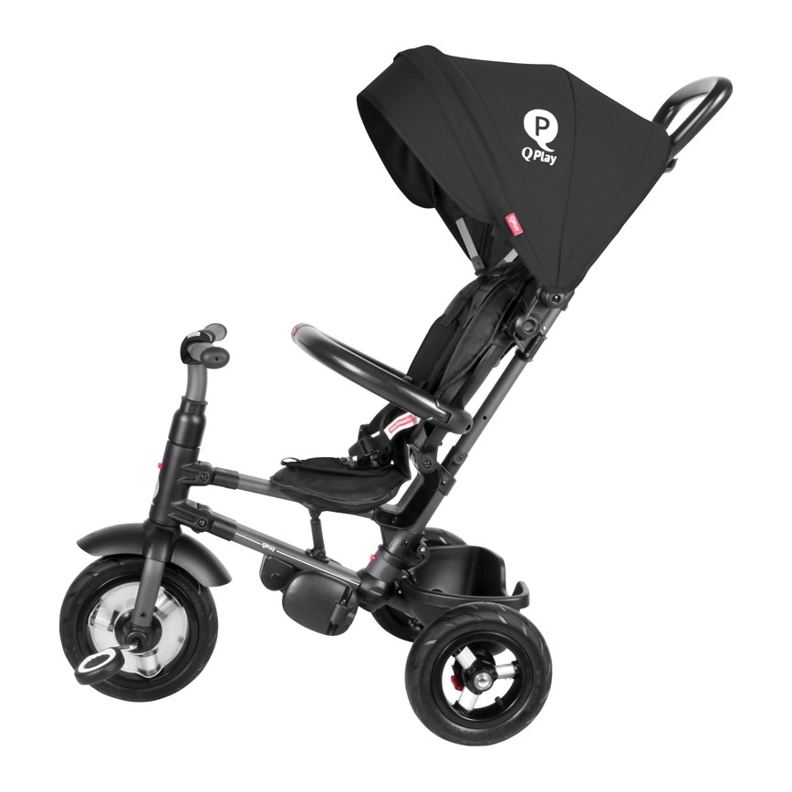 QPlay - Tricycle enfant 3en1 RITO AIR noir