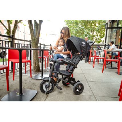 QPlay - Tricycle enfant 3en1 RITO AIR noir