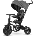 QPlay - Tricycle enfant 3en1 RITO STAR gris foncé