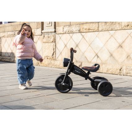 QPlay - Tricycle enfant TRIDURO noir