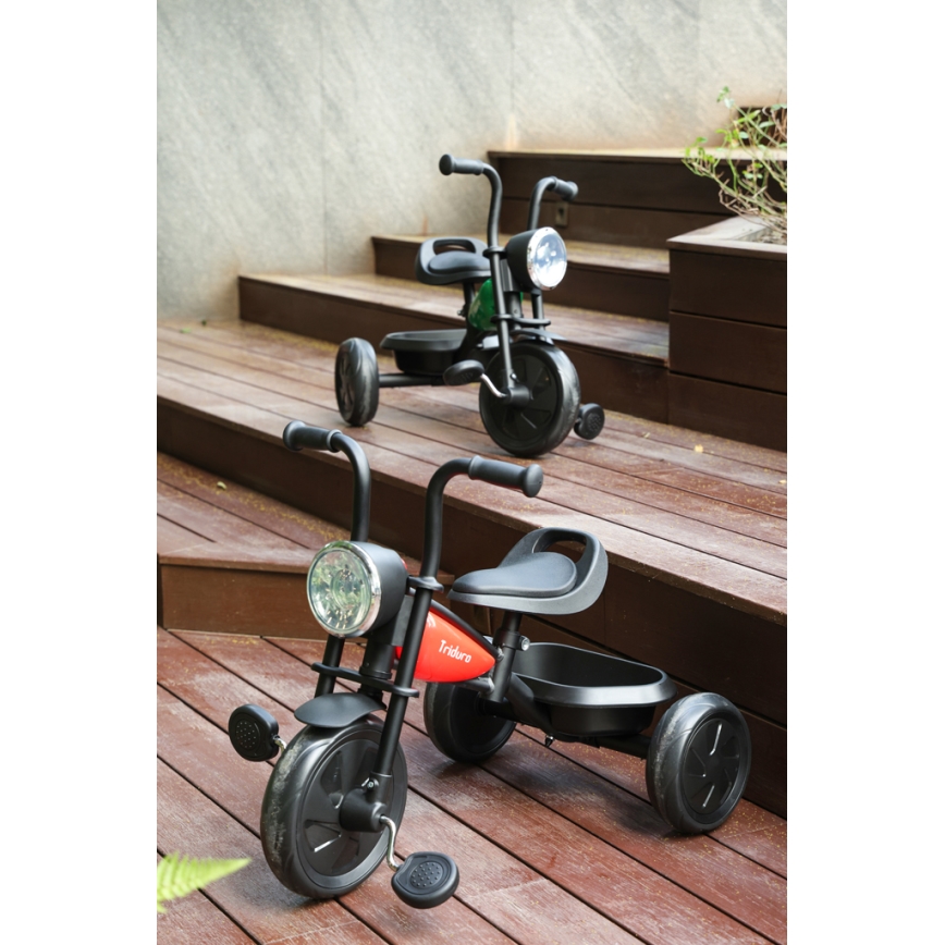 QPlay - Tricycle enfant TRIDURO noir