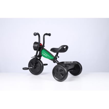 QPlay - Tricycle enfant TRIDURO noir/vert