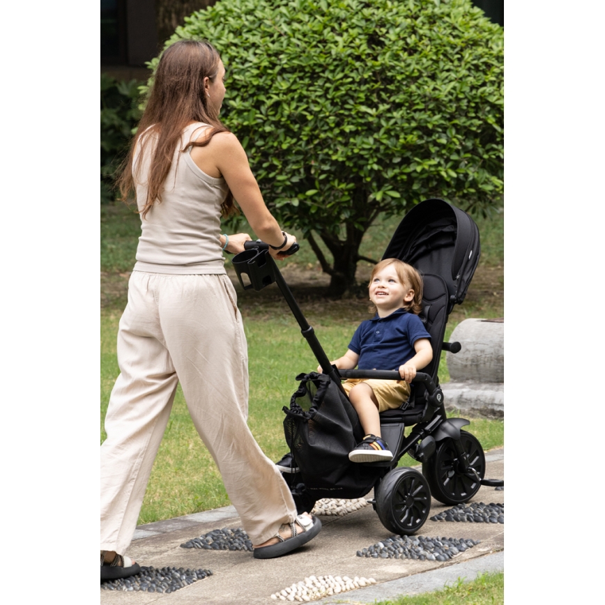 QPlay - Tricycle évolutif 5 en 1 NOVA MAX noir