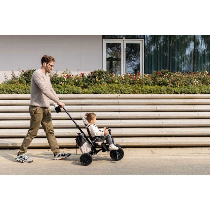 QPlay - Tricycle évolutif 5 en 1 NOVA MAX noir