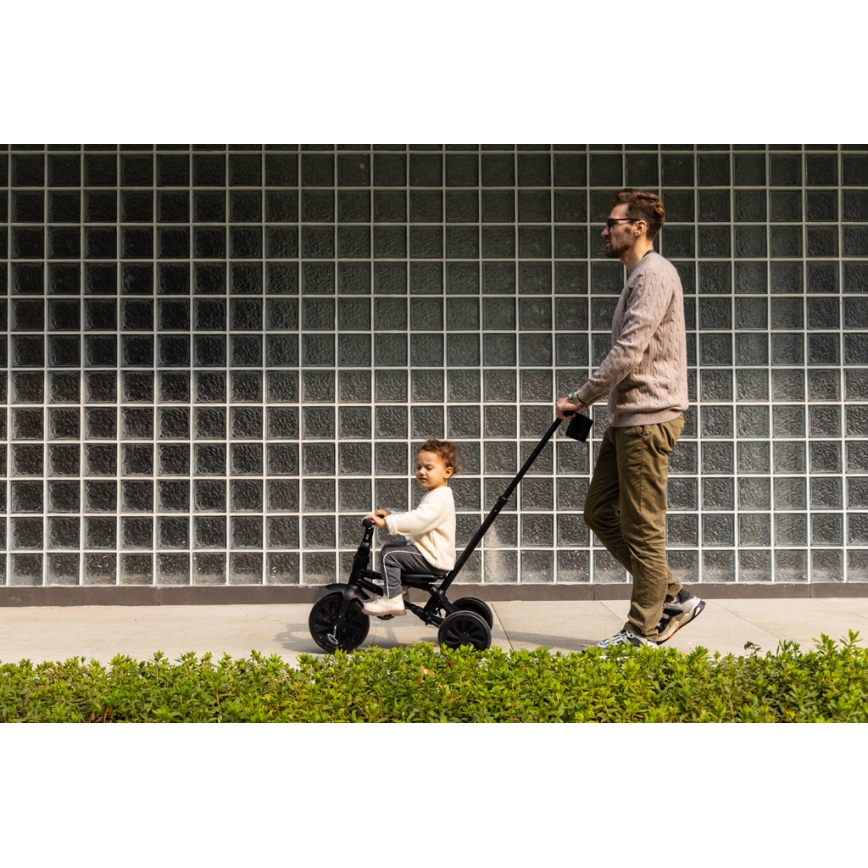 QPlay - Tricycle évolutif 5 en 1 NOVA MAX noir