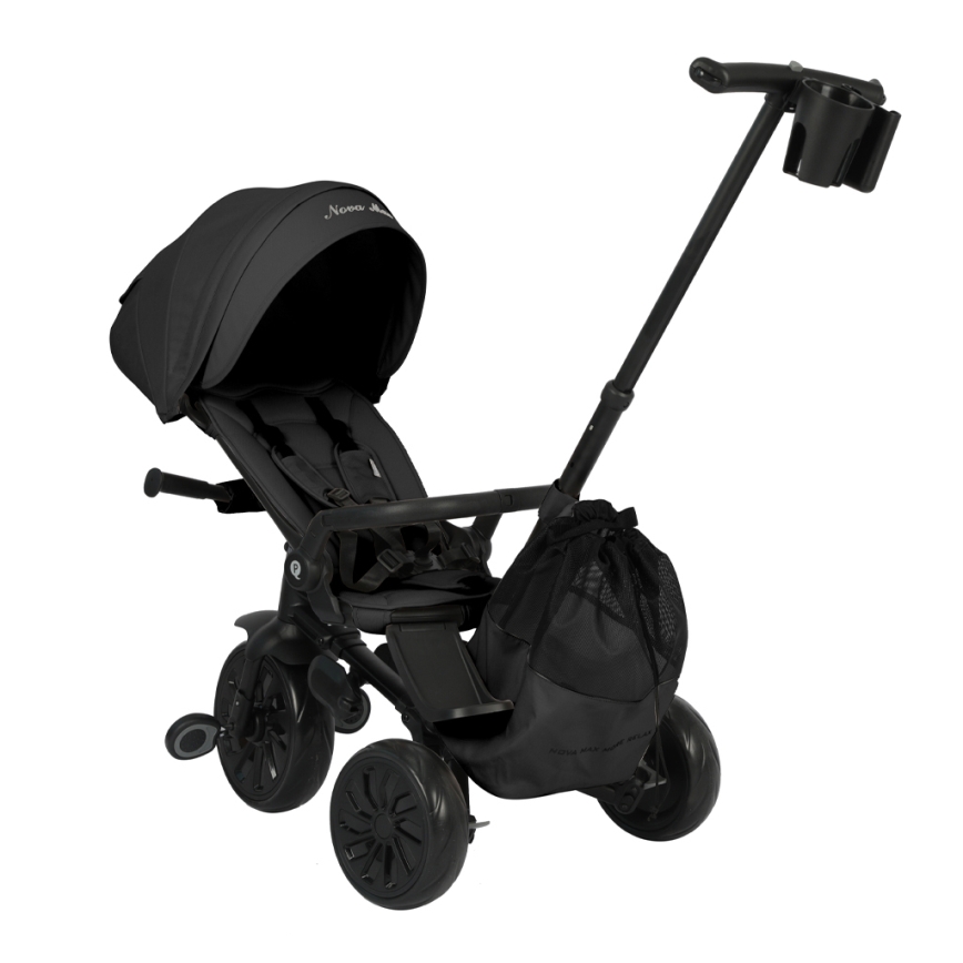 QPlay - Tricycle évolutif 5 en 1 NOVA MAX noir