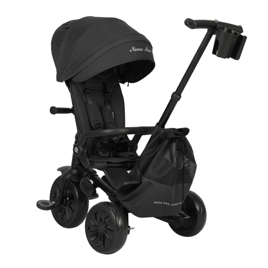 QPlay - Tricycle évolutif 5 en 1 NOVA MAX noir