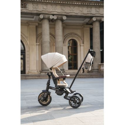 QPlay - Tricycle évolutif 8-en-1 COMFO MAX beige