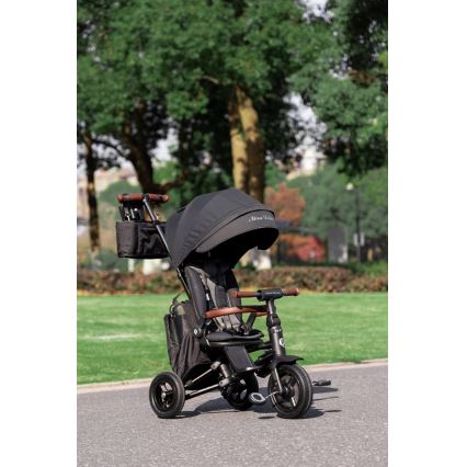 QPlay - Tricycle pour enfant 5 en 1 NOVA DELUXE noir