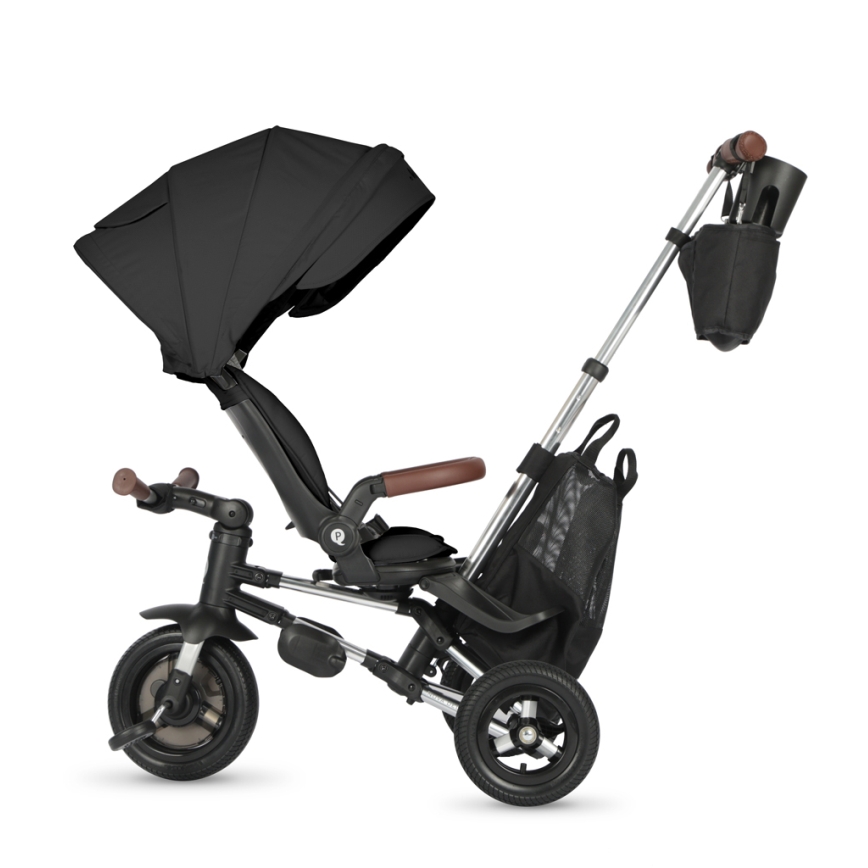QPlay - Tricycle pour enfant 5 en 1 NOVA DELUXE noir