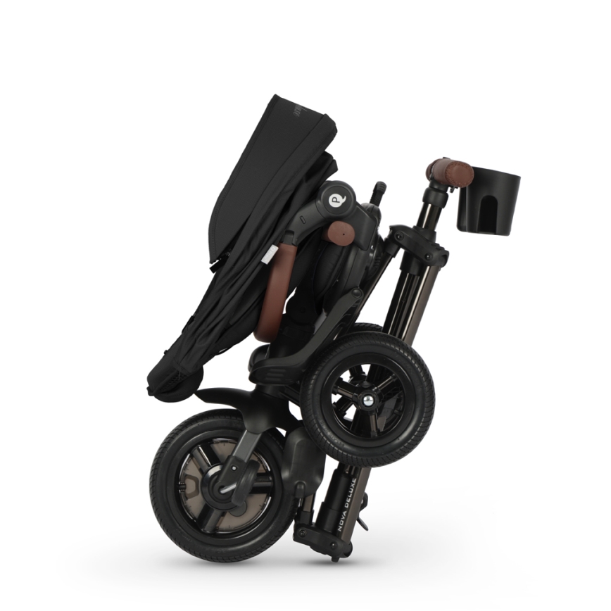 QPlay - Tricycle pour enfant 5 en 1 NOVA DELUXE noir